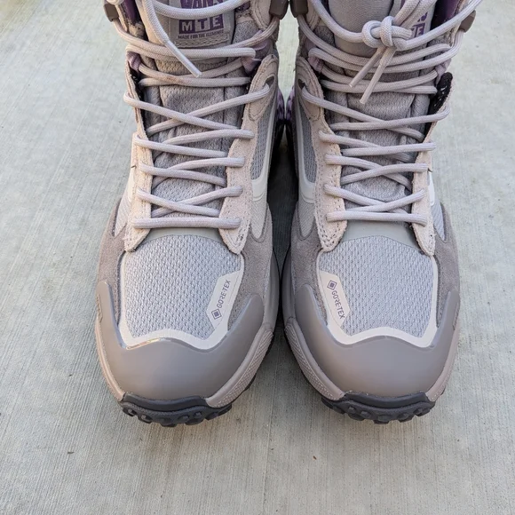 Nwt Vans Crestline MTE Gore Tex Hiking Trail Boots Waterproof Grey Purple